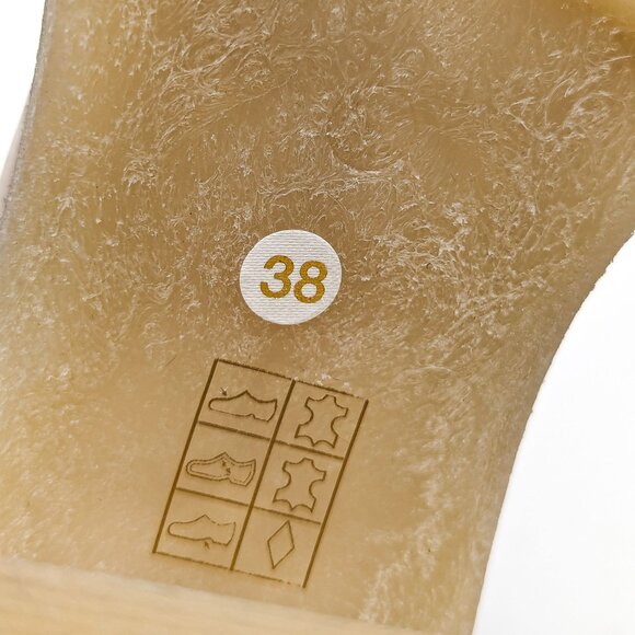 Free People Women Jesse Cutout Summer Cream Leather Platform Festival Boots 8US - Picture 12 of 12